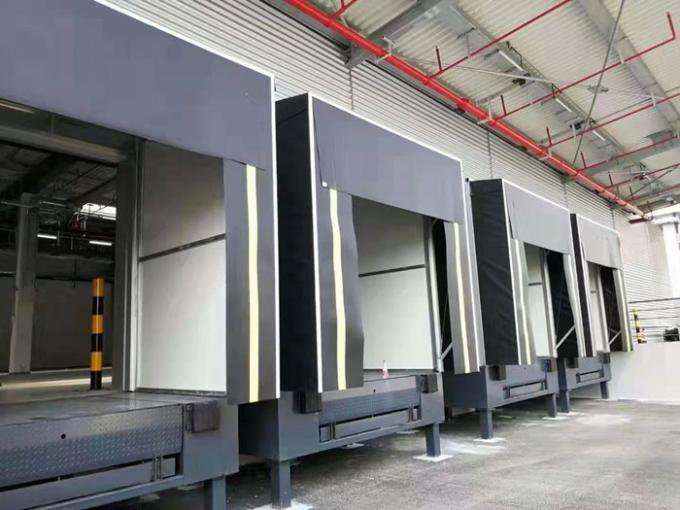 Top Curtain Loading Dock Door Seals Wind Proof Loading Dock Seal Pads 1000mm Length
