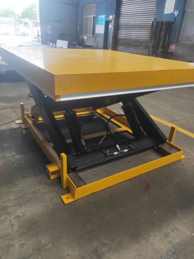 Hydraulic Scissor Dock Lift , Forklift Scissor Lift Is The Best