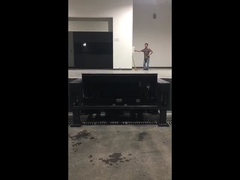 10T telescopic dock leveller with frame that is as custom make.