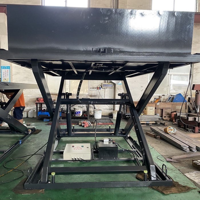 Container Loading Equimpent 3.5T Single Scissor Hydraulic Dock Lift