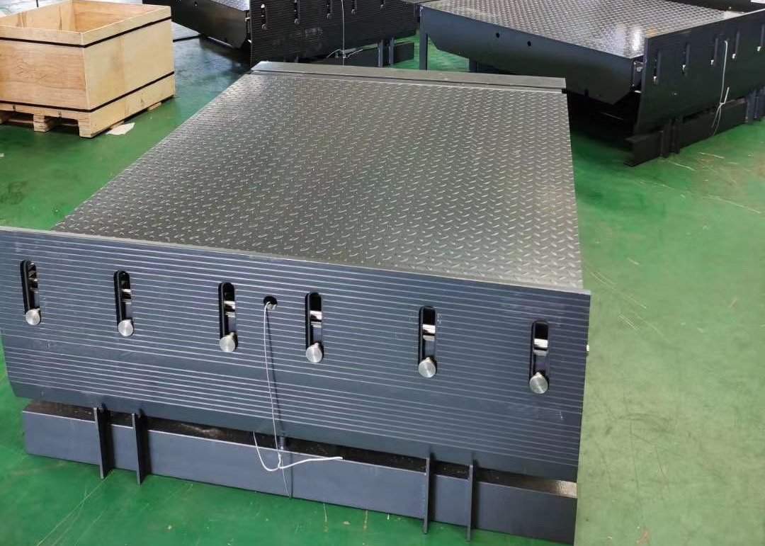 Hydraulic Dock Leveler Operation With Rolloff Protection For Enhanced