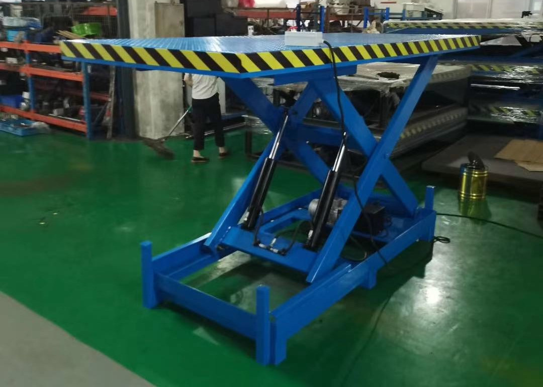 Hydraulic Dock Lift, Hydraulic Dock Scissor Lift Pit Mount Style With