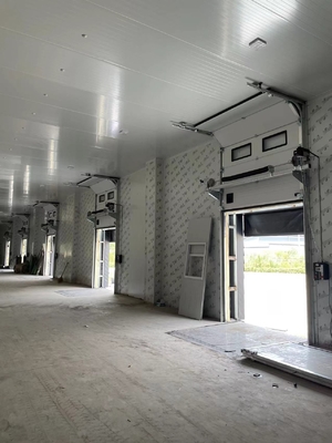 Electric Automatic Open Industrial Sectional Door 0.25m/S Speed