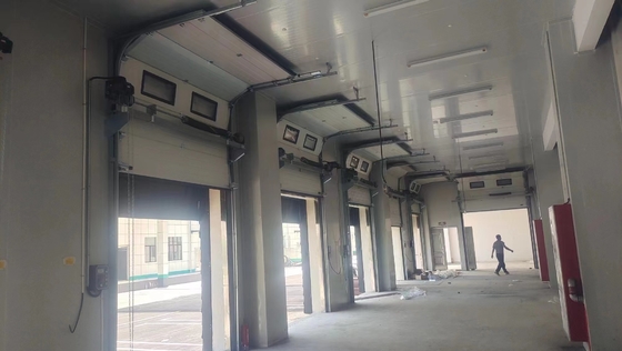 Durable Easy Operate Overhead Sectional Doors Attractive Industrial Entrance