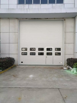 Durable Secure Overhead Sectional Industrial Doors Customized