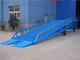 Dock Equipment Forklift Mobile Yard Ramp Hydraulic Container Ramp 6000KG 8000KG