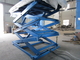Anti Skid Checkered Hydraulic Mezzanine Goods Lift 6T Loading