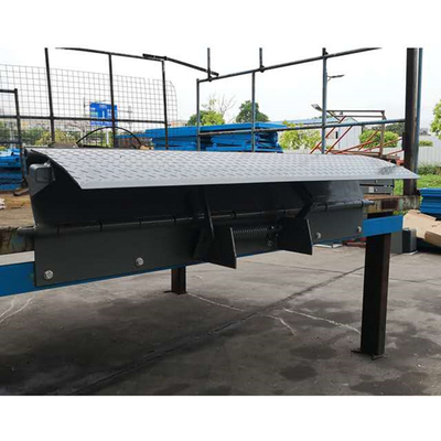 Hydraulic Mechanical Dock Leveler Anti Skid Diamond Platform No Need Electric