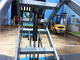 300kg Mobile Scissor Lift Rectangle Power Elevated Work Platform Blue