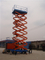 Elevated Work Platform Mobile Scissor Lift Explosion Proof Valves Orange