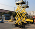 Mobile Aerial Work Platform 380v One Man Scissor Lift 500kg Load Ce Approval