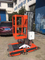 Manual Pull Moved Mast Self Propelled Elevating Work Platforms 8M Height 100KG