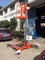 Access AWP Aerial Work Platform By Hydraulic Lifting Up 125kg Loading CE