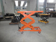 Manual Double Scissor Lift Table Custom Full 1200mm Handrail Protected
