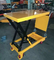 Heavy Duty Caster Mini Scissor Lift Table For Logistic PT500B With CE