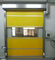 Food Factory PVC High Speed Roll Up Doors Radar Control System and Infrared Sensor