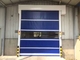 Food Factory PVC High Speed Roll Up Doors Radar Control System and Infrared Sensor