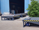 450MM Lip Length Truck Loading Electric Dock Levelers For Cargos Loading And Off-loading