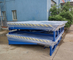 Transportation Logistics Warehouse Loading Equipment Blue Electric Dock Leveler For Sale