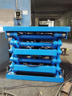 1.5T, 2T Loading Hydraulic Cargo Lift Platform , Material Mezzanine Goods Lift Install In The Shaft