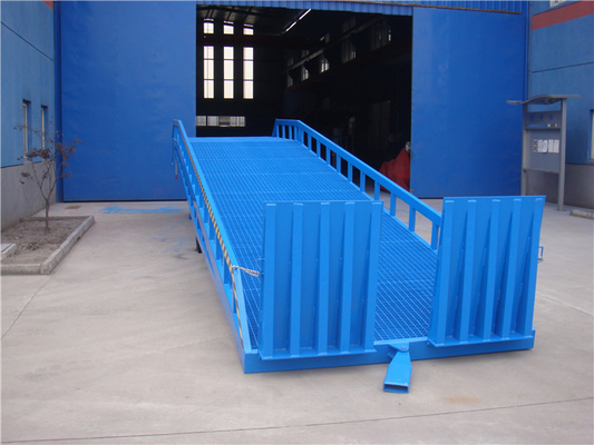 Heavy Duty 8 Ton Mobile Yard Ramp For Truck To Loading And Unloading