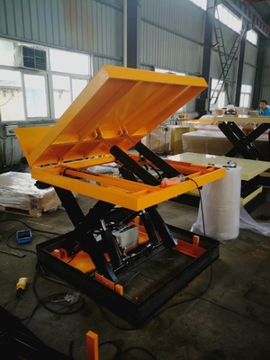 Electric Hydraulic Tilting Lift Tables, Tilting Lift Platforms Are In Industrial Applications