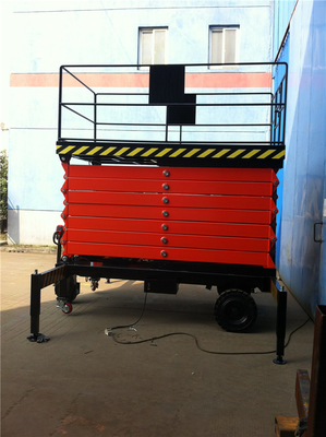 12M Over Height Protected Device Electric Aerial Hydraulic Portable Scissor Lift Table