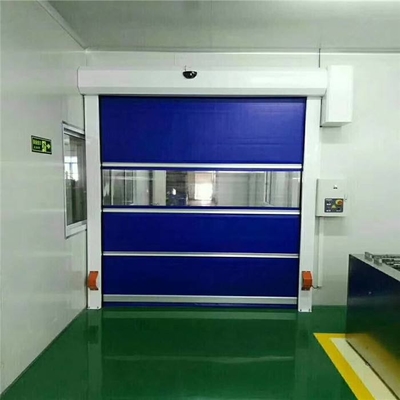 Workshop Industrial High Speed Roll Up Doors PVC Fast Action Doors
