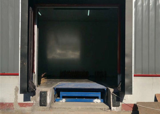 Loading Dock Ramp, Telescopic Electric Dock Leveler With Retractable Lip Suited For Bigger Reach Loading Bay