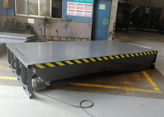 Installed In A Pit 10T Loading Capacity Stationary Loading Hydraulic Dock Levelers